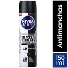 DESODORANTE NIVEA SPRAY HOMBRE 150ML BLACK WHITE