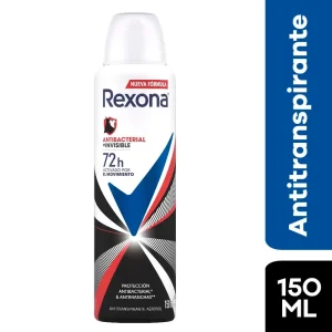 DESODORANTE REXONA SPRAY H 150ML ANTIBACTERIAL PROTECTION
