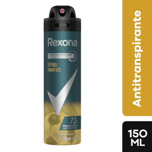 DESODORANTE REXONA SPRAY H 150ML FUTBOL FANATICS