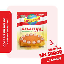 GELATINA SIN SABOR
