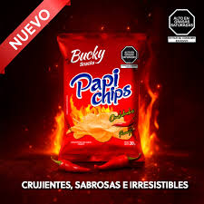 PAPI CHIPS ONDULADAS PICANTE 30G